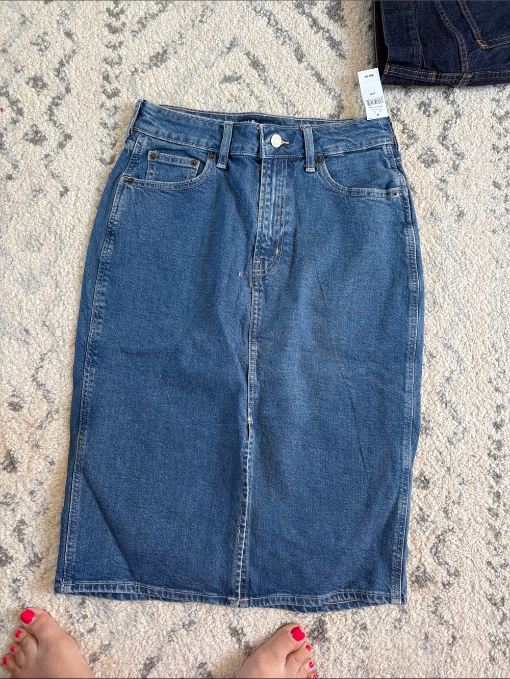 GAP Denim Pencil Skirt Sz 6